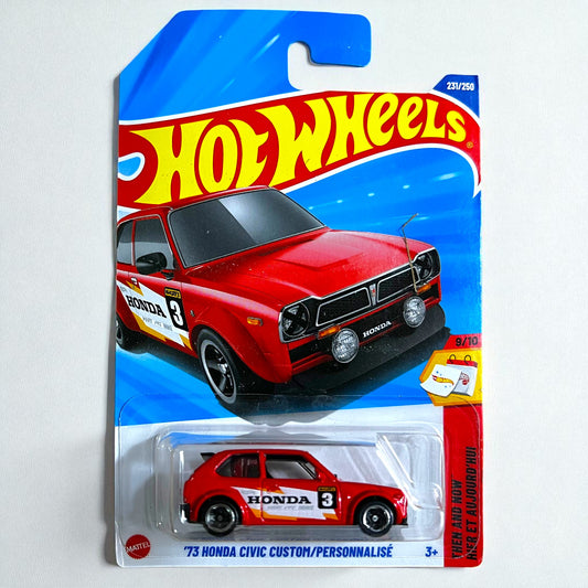 Hot Wheels ’N’ Series '73 Honda Civic Custom - 231/250 - 2025 Edition - HYY04 N7C6 Mattel