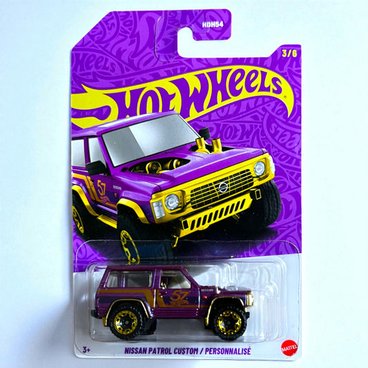 Hot Wheels 57th Anniversary Series - Nissan Patrol - Purple Gold Edition Mattel