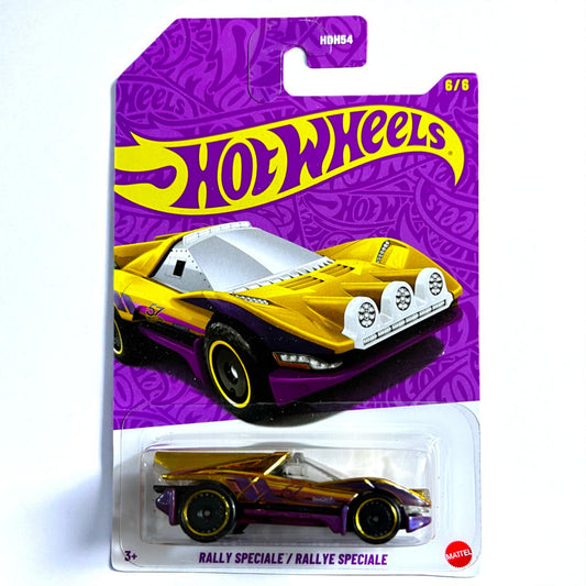 Hot Wheels 57th Anniversary Series - Rally Speciale - Purple Gold Edition Mattel