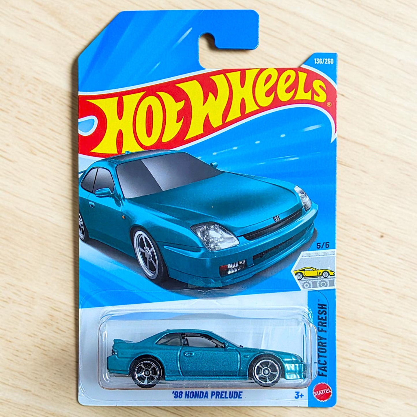 Hot Wheels - '98 Honda Prelude - 136/250 - 2026 Edition - M Case