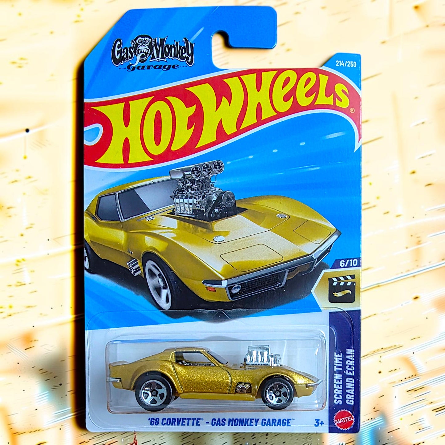 Hot Wheels - '68 Corvette - Gas Monkey Garage - 214/250 - 2026 Edition - M Case