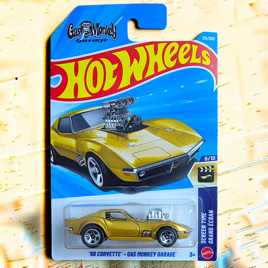 Hot Wheels - '68 Corvette - Gas Monkey Garage - 214/250 - 2026 Edition - M Case