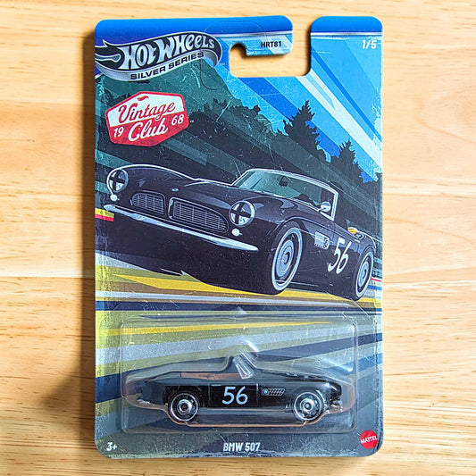 Hot Wheels Silver Series - BMW 507 - 1/5 - HRT81 Series - Vintage Club