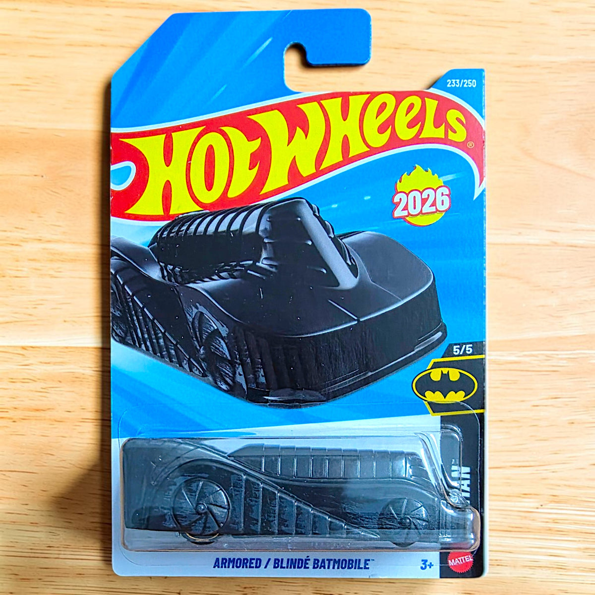 Hot Wheels - Armored Batmobile - 233/250 - 2026 Edition - N Case