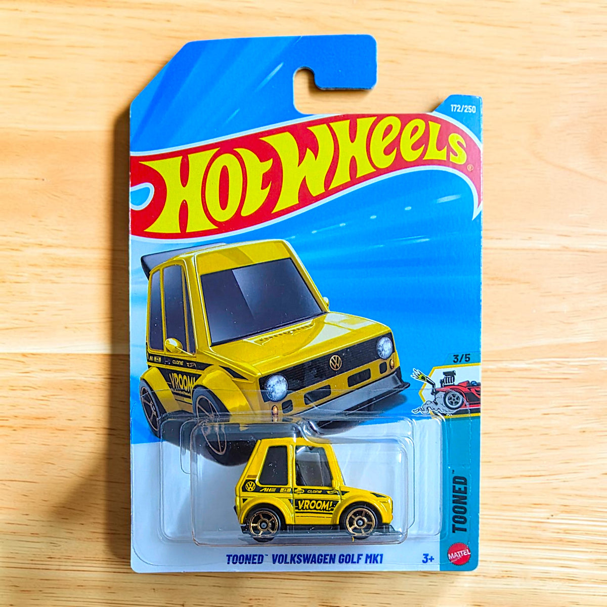 Hot Wheels - Tooned Volkswagen Golf MK1 - 172/250 - 2026 Edition - N Case