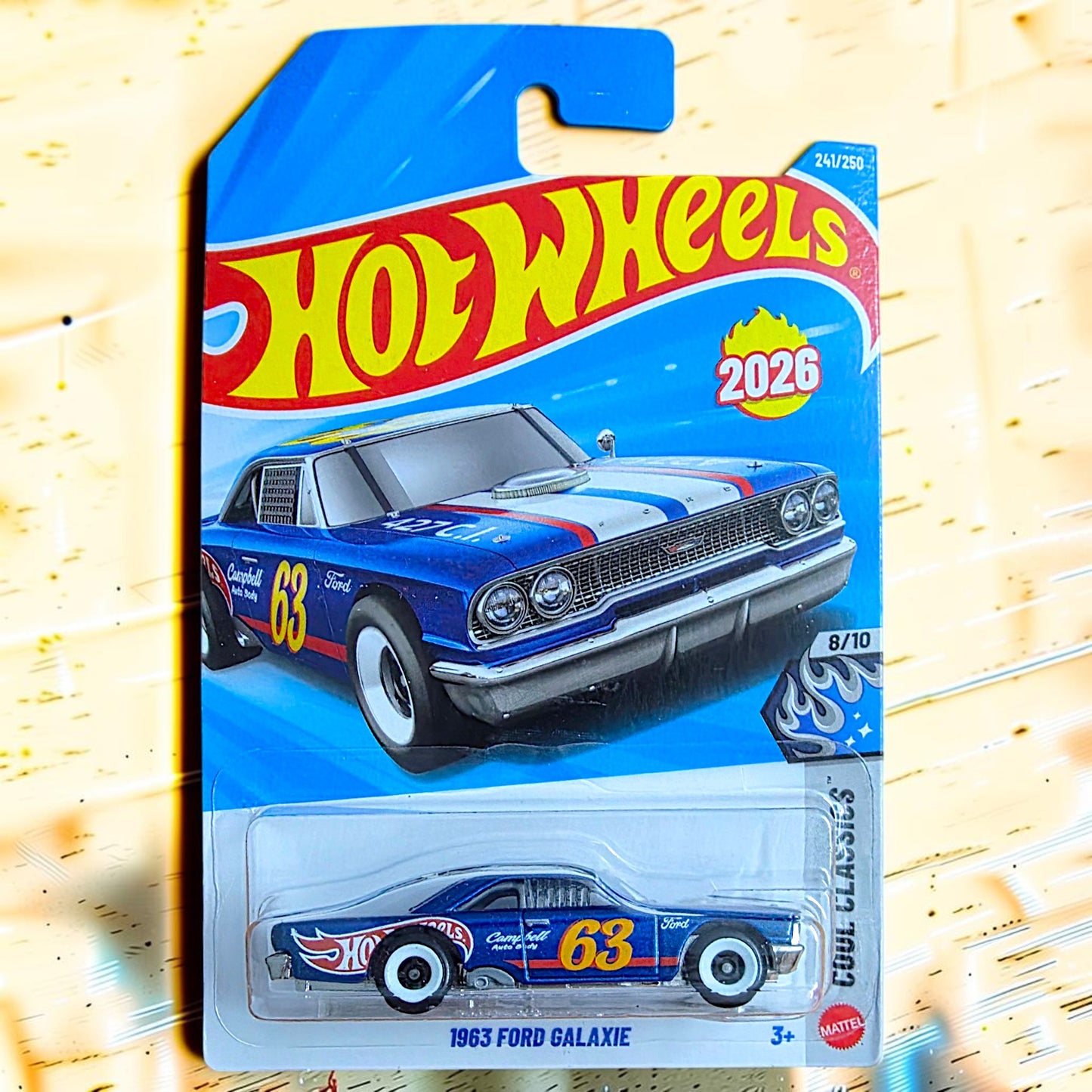 Hot Wheels - 1963 Ford Galaxie - 241/250 - 2026 Edition - M Case