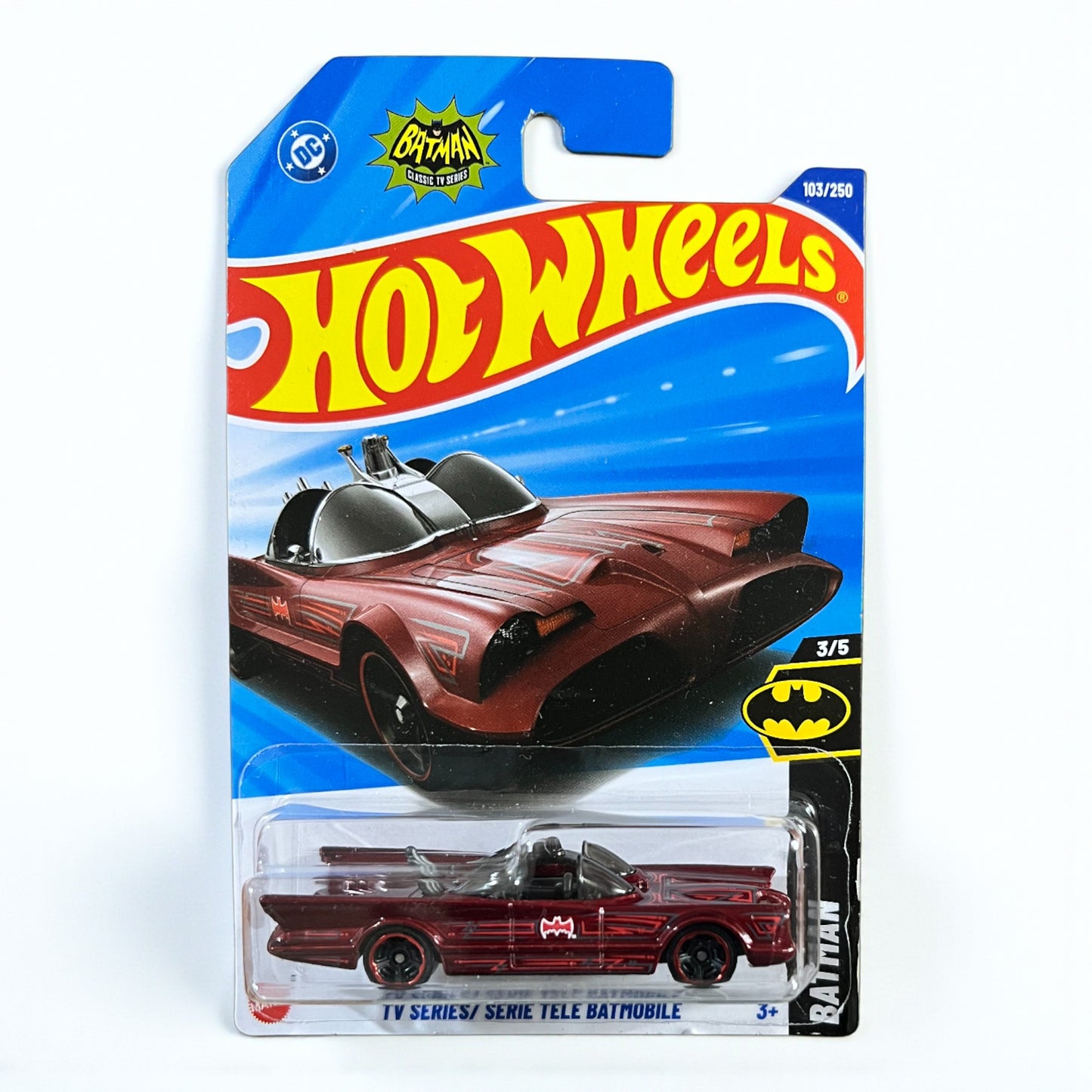 Hot Wheels - TV Series Batmobile - 103/250 - 2025 Edition - N7C5 Series Mattel