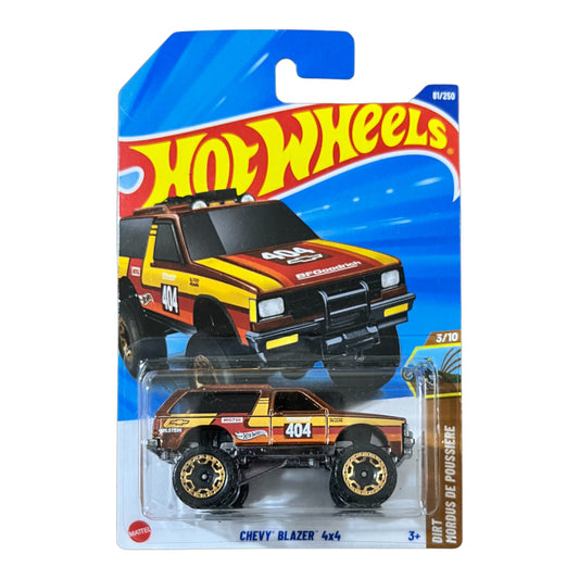 Hot Wheels - Chevy Blazer 4x4 - 81/250 - 2025 Edition - N7C5 Series Mattel