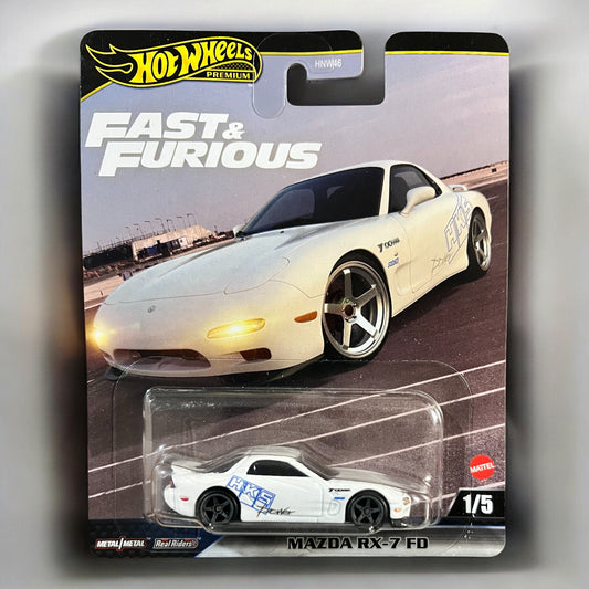 Original Hot Wheels Premium - Mazda RX-7 FD - Fast & Furious Edition (2025) HNW46 Mattel