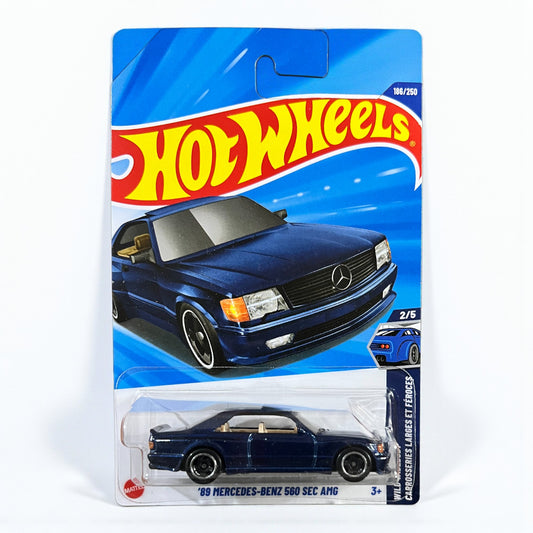 Hot Wheels - '89 Mercedes Benz 560 SEC AMG - 186/250 - 2025 Edition - N7C5 Series Mattel