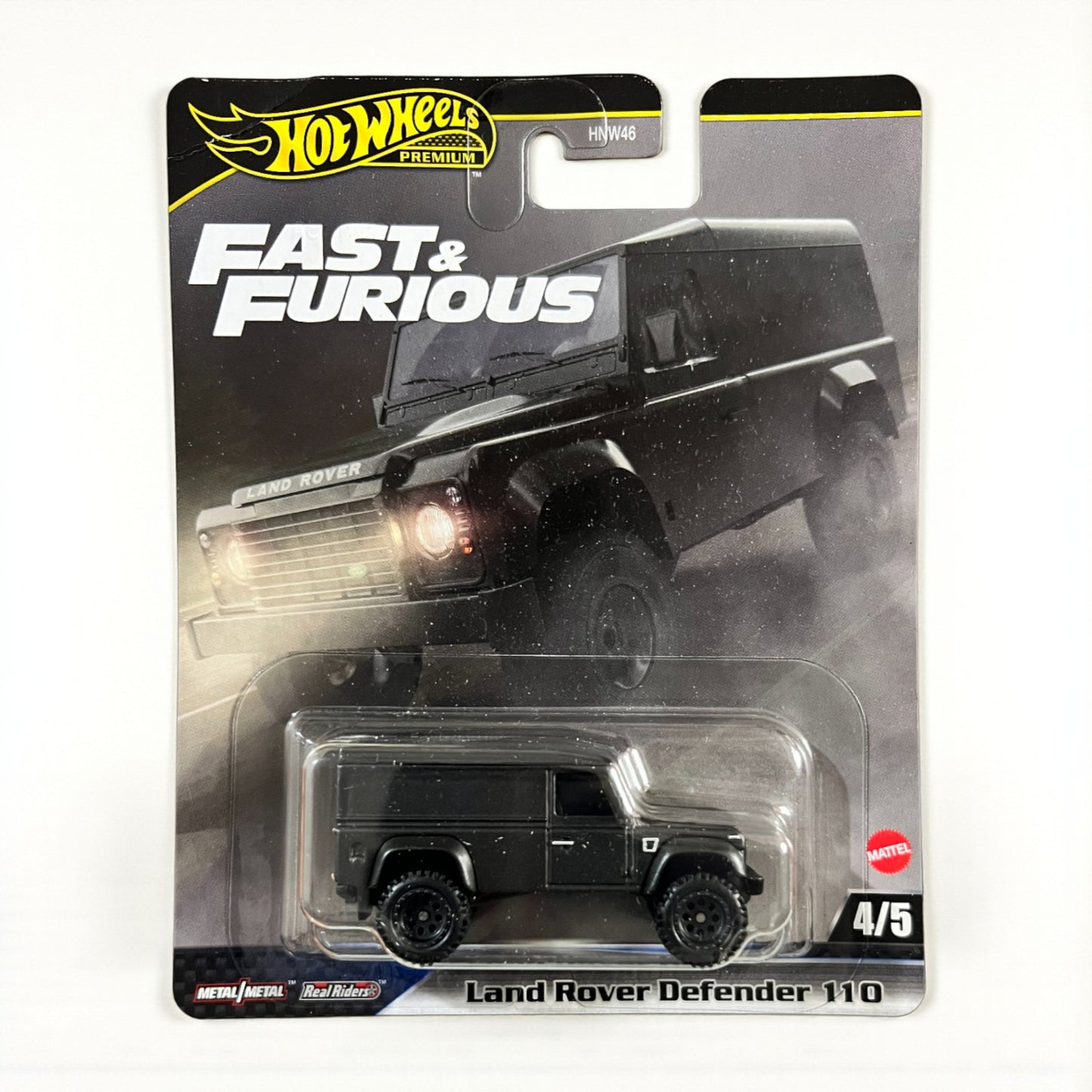 Original Hot Wheels Premium - Land Rover Defender 110 - Fast & Furious Edition (2025) HNW46 Mattel