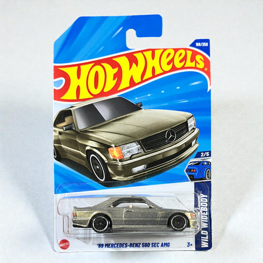 Hot Wheels - '89 Mercedes Benz 560 SEC AMG - 186/250 - 2025 Edition - IMPORTED Mattel