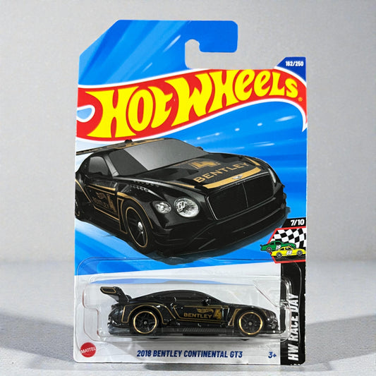 Hot Wheels - 2018 Bentley Continental GT3 - 162/250 - 2025 Edition - IMPORTED Mattel