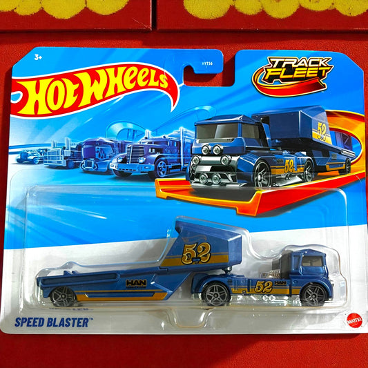 Original Hot Wheels Premium HYT56 - Speed Blaster Track Fleet (2025 Edition) Mattel