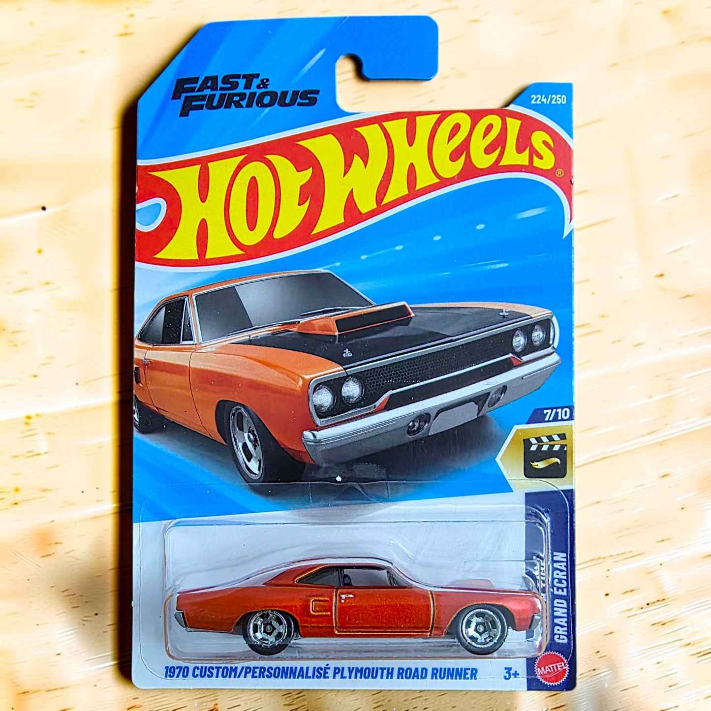 Hot Wheels - 1970 Custom Plymouth Road Runner - Fast & Furious - 224/250 - 2026 Edition - M Case