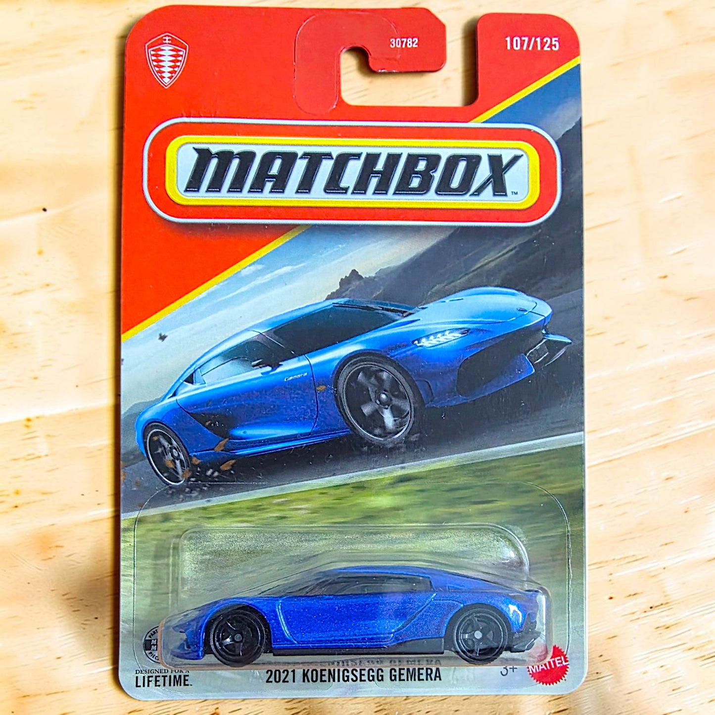 2021 Koenigsegg Gemera - Mattel Matchbox (107/125) - 30782 Series (2026 Edition)