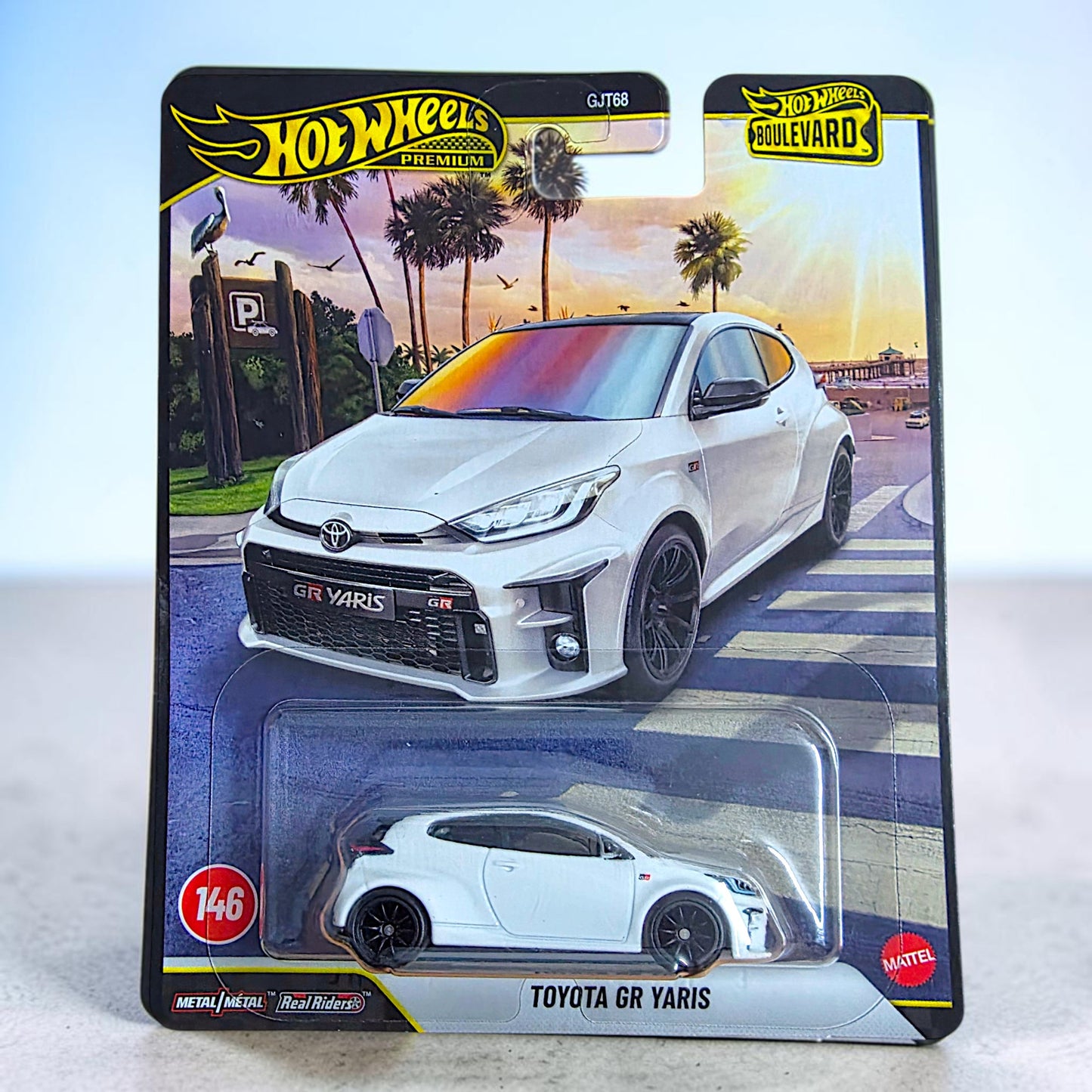 Hot Wheels Premium - Toyota GR Yaris - Boulevard - GJT68 Mattel