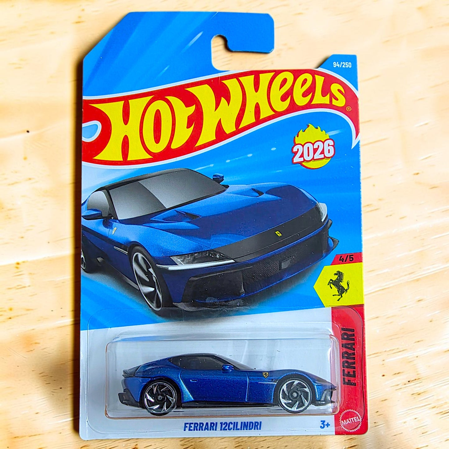 Hot Wheels - Ferrari 12Cilindri - 94/250 - 2026 Edition - M Case
