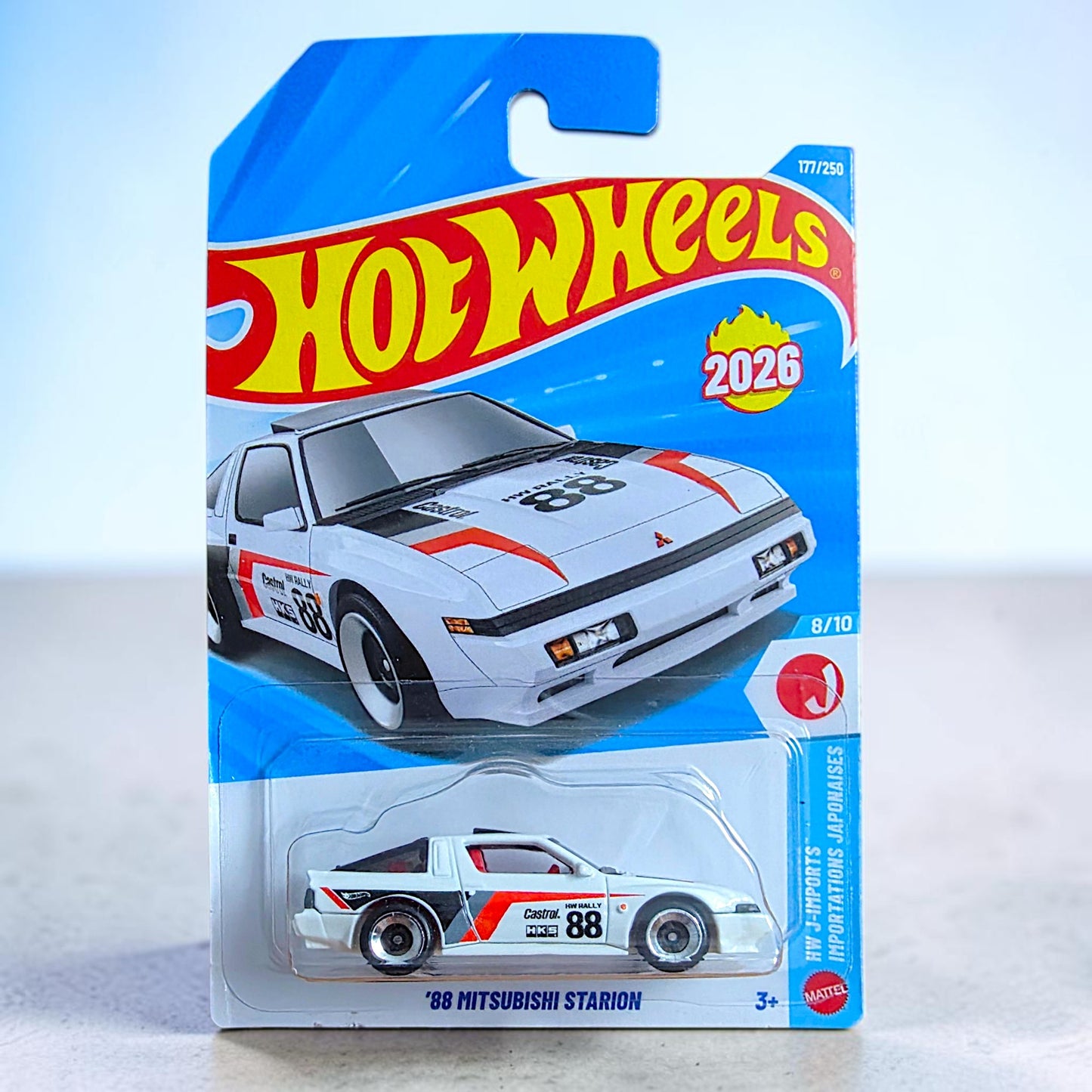 Hot Wheels - '88 Mitsubishi Starion - 194/250 - 2026 Edition - K Case Mattel