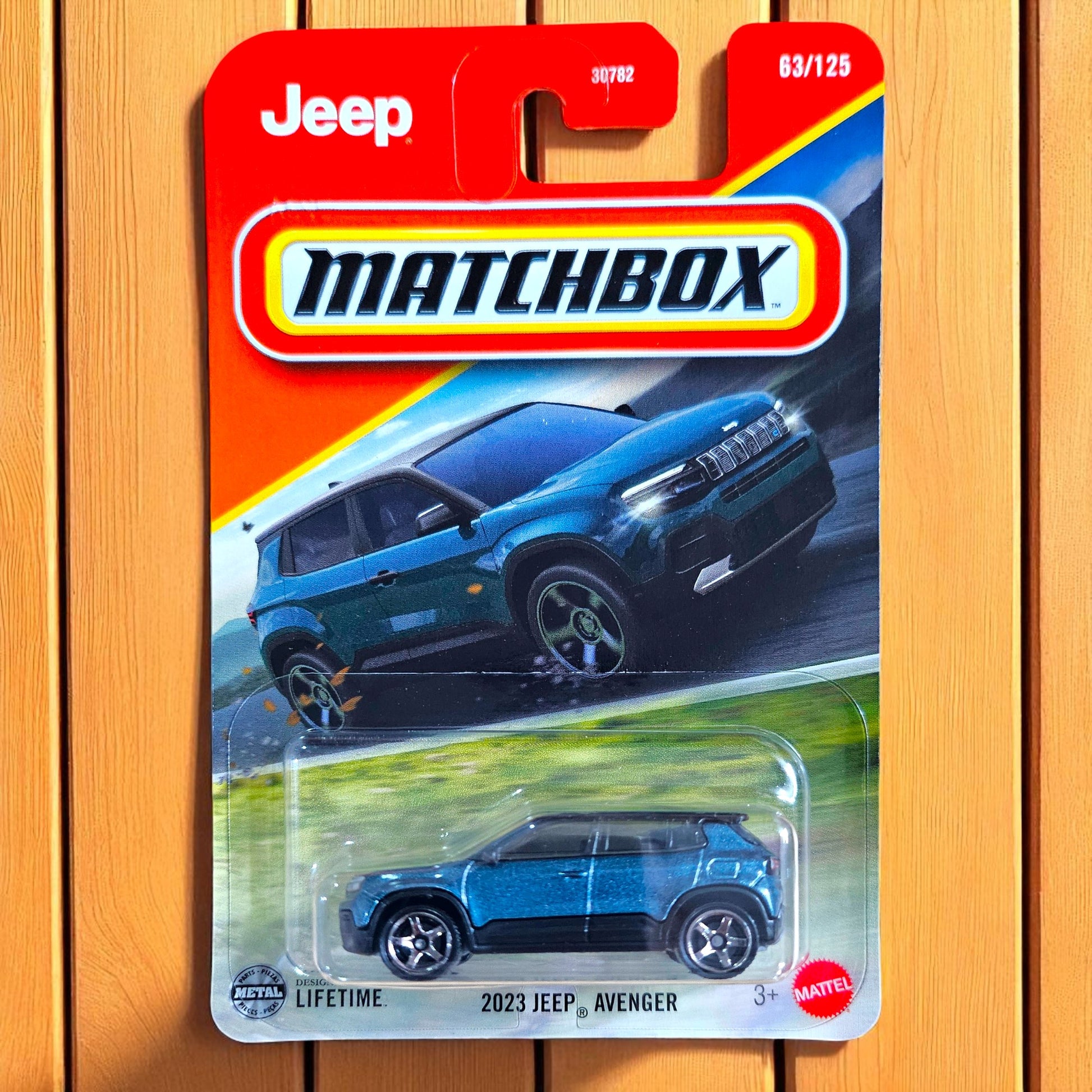 '23 Jeep Avenger - Hot Wheels Matchbox Series (63/125) - 30782 Series (2025 Edition) Mattel