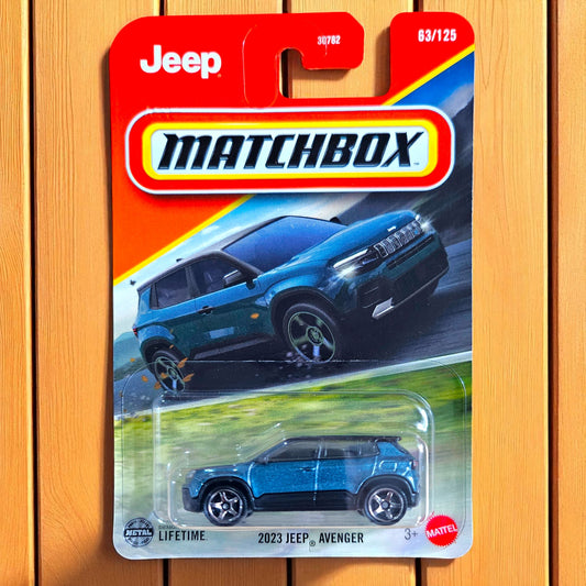'23 Jeep Avenger - Hot Wheels Matchbox Series (63/125) - 30782 Series (2025 Edition) Mattel