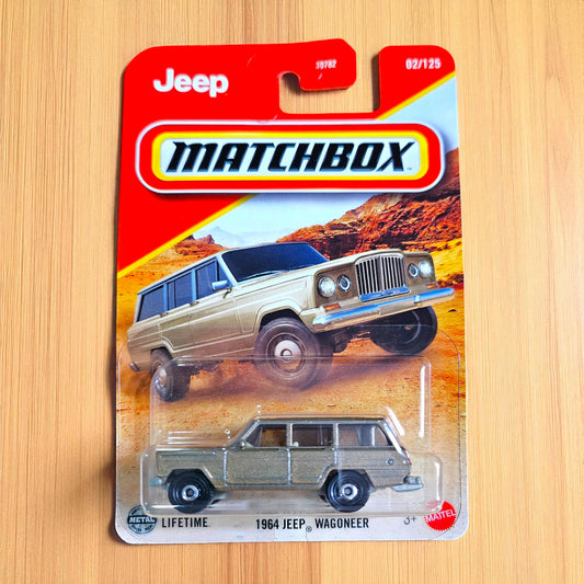 '64 JEEP Wagoneer - Hot Wheels Matchbox Series (02/125) - 30782 Series (2025 Edition) Collectors Mattel