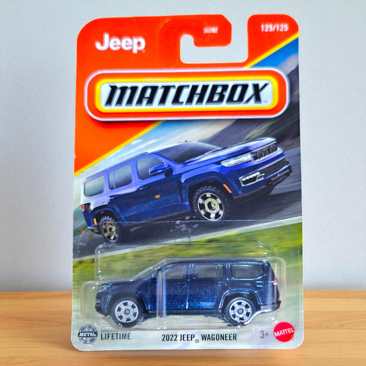 '22 JEEP Wagoneer - Hot Wheels Matchbox Series (125/125) - 30782 Series (2025 Edition) Collectors Mattel