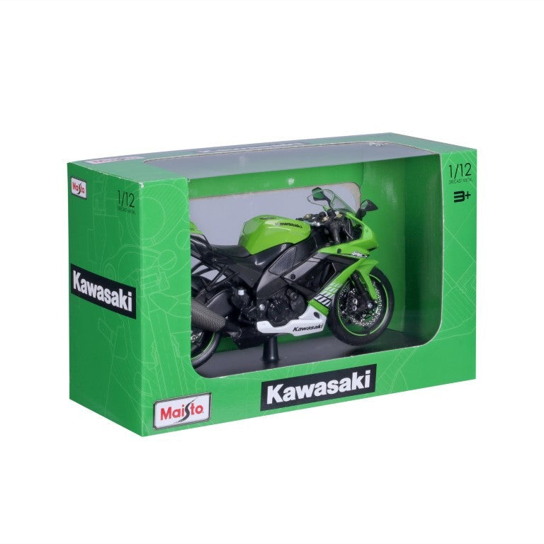 Bburago Maisto Kawasaki Ninja ZX-10R – 1:12 Official Licensed Die-Cast Model Bburago