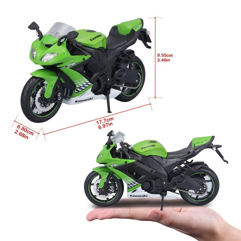 (未使用･未開封品)　Maisto マイスト 1/12 2010 Kawasaki Ninja ZX-10R バイク ニンジャ tu1jdyt Maisto 1/12 2010 Kawasaki Ninja ZX-10R : Amazon.ae: Toys