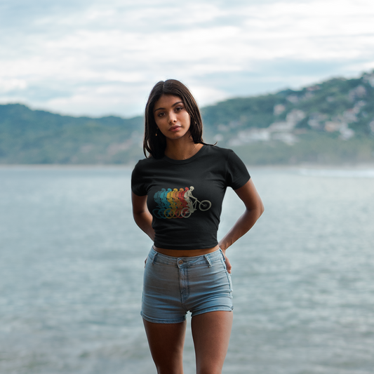 Mountain Bike Crop Top Printrove