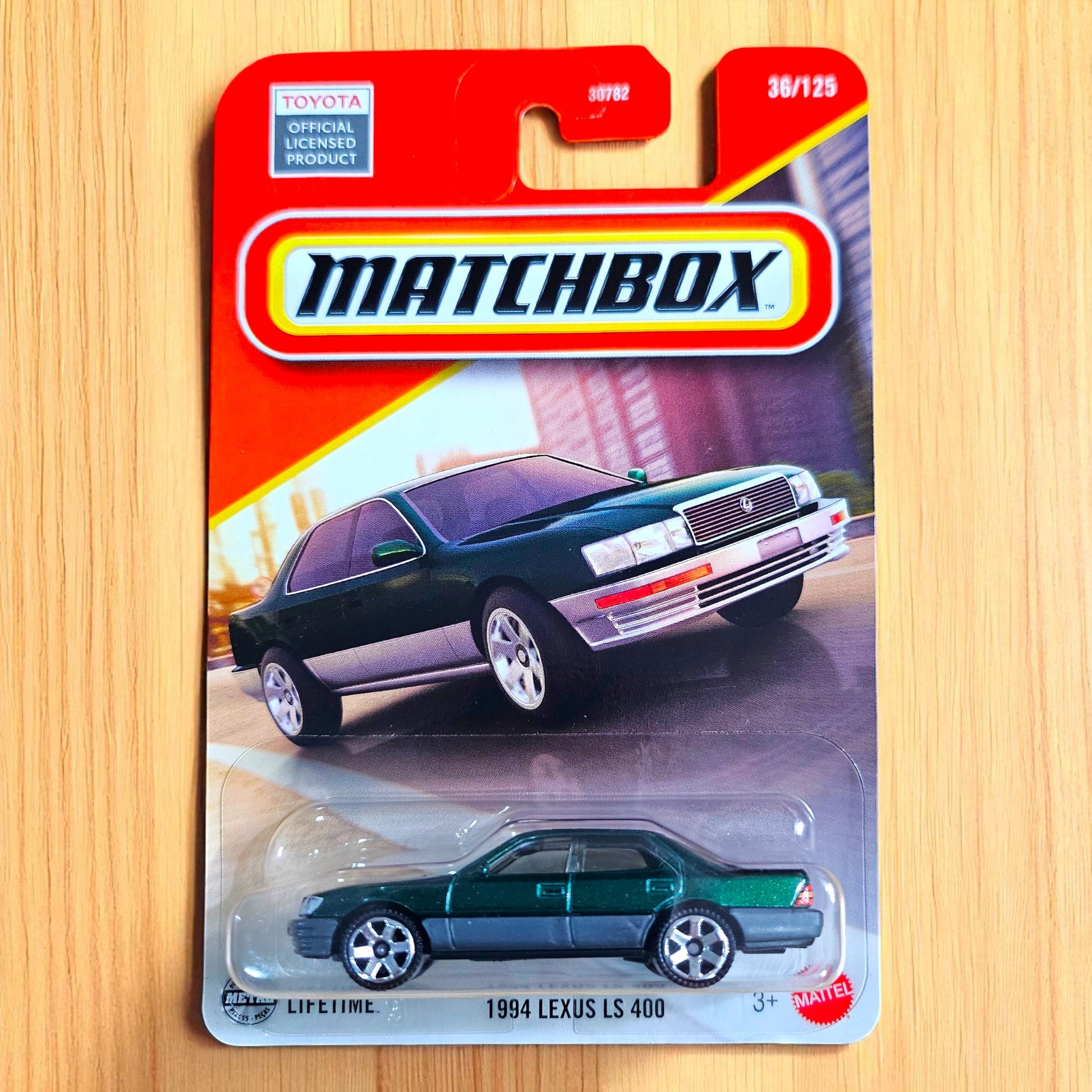 '94 Lexus LS400 - Hot Wheels Matchbox (36/125) - 30782 Series (2025 Edition) Collectors Edition Mattel