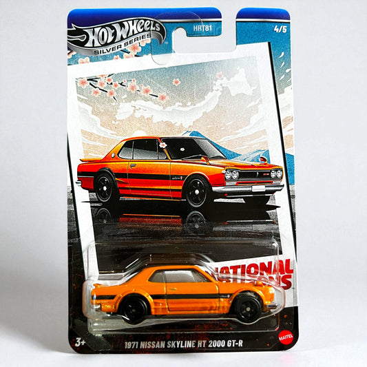 Hot Wheels Silver Series - '71 Nissan Skyline HT 2000 GT-R - Collectors Edition - HRT81 (2025) Mattel