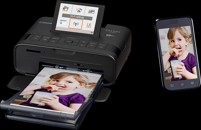 Canon SELPHY CP1300 Wireless Compact Photo Printer Black Canon