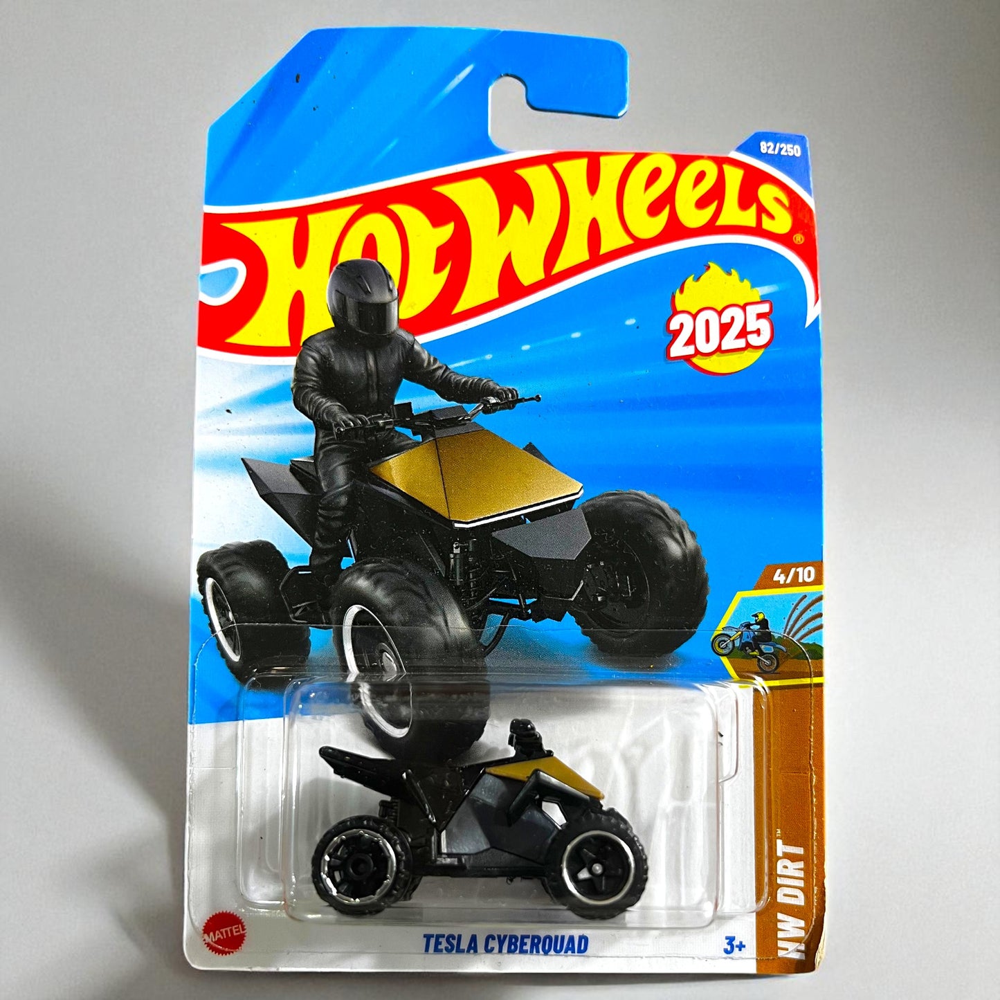 Hot Wheels N Case - Tesla Cyberquad - 82/250 - 2025 Edition - HYX91 N7C5 Series Mattel