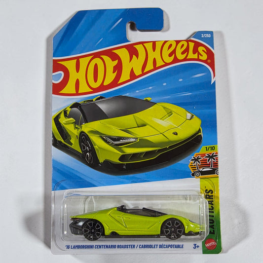 Hot Wheels F Case - '16 Lamborghini Centenario Roadster - 2/250 - 2026 Edition Mattel