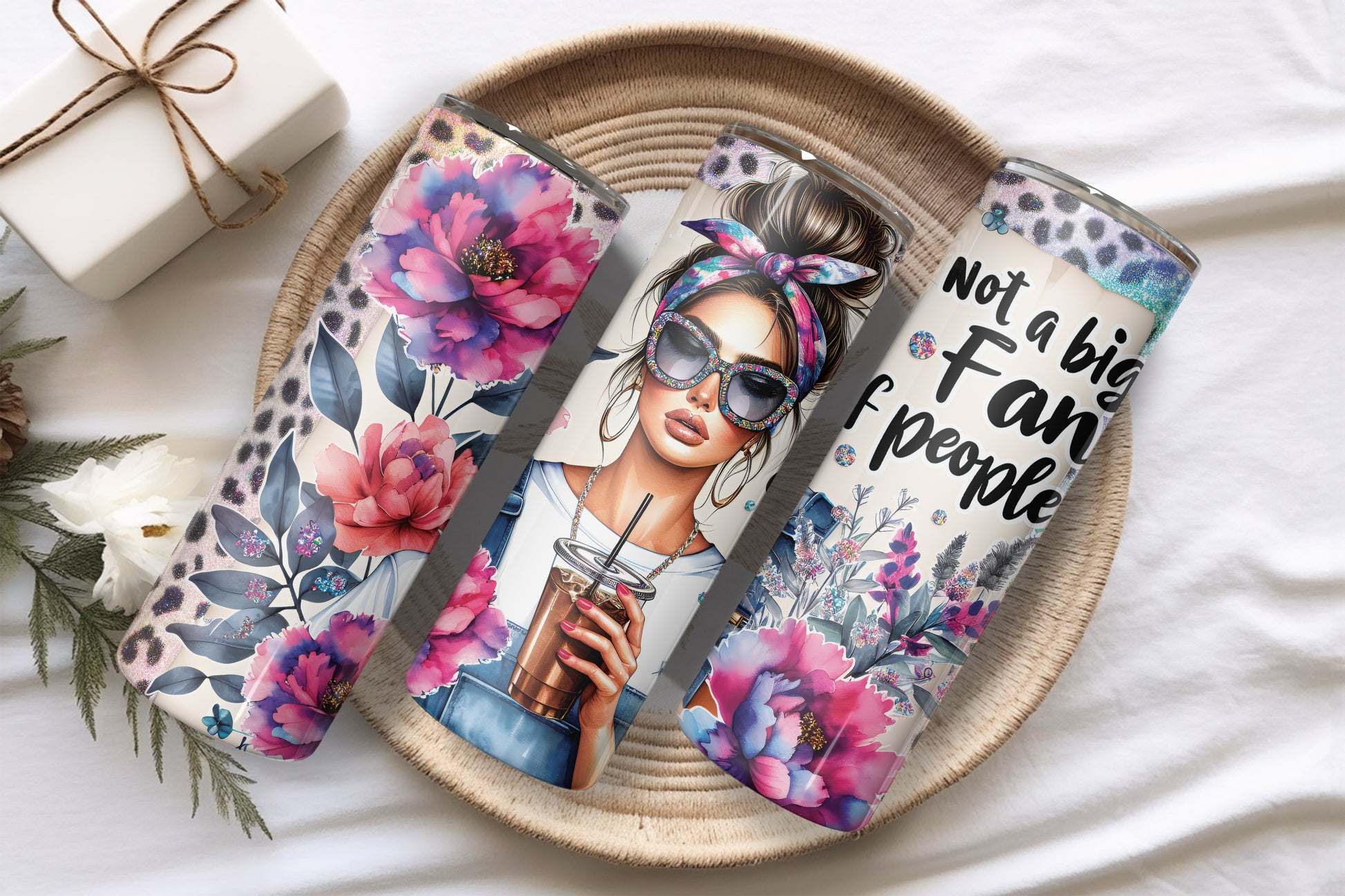 20oz Slim Tumbler Style 01 Shop Sentosa