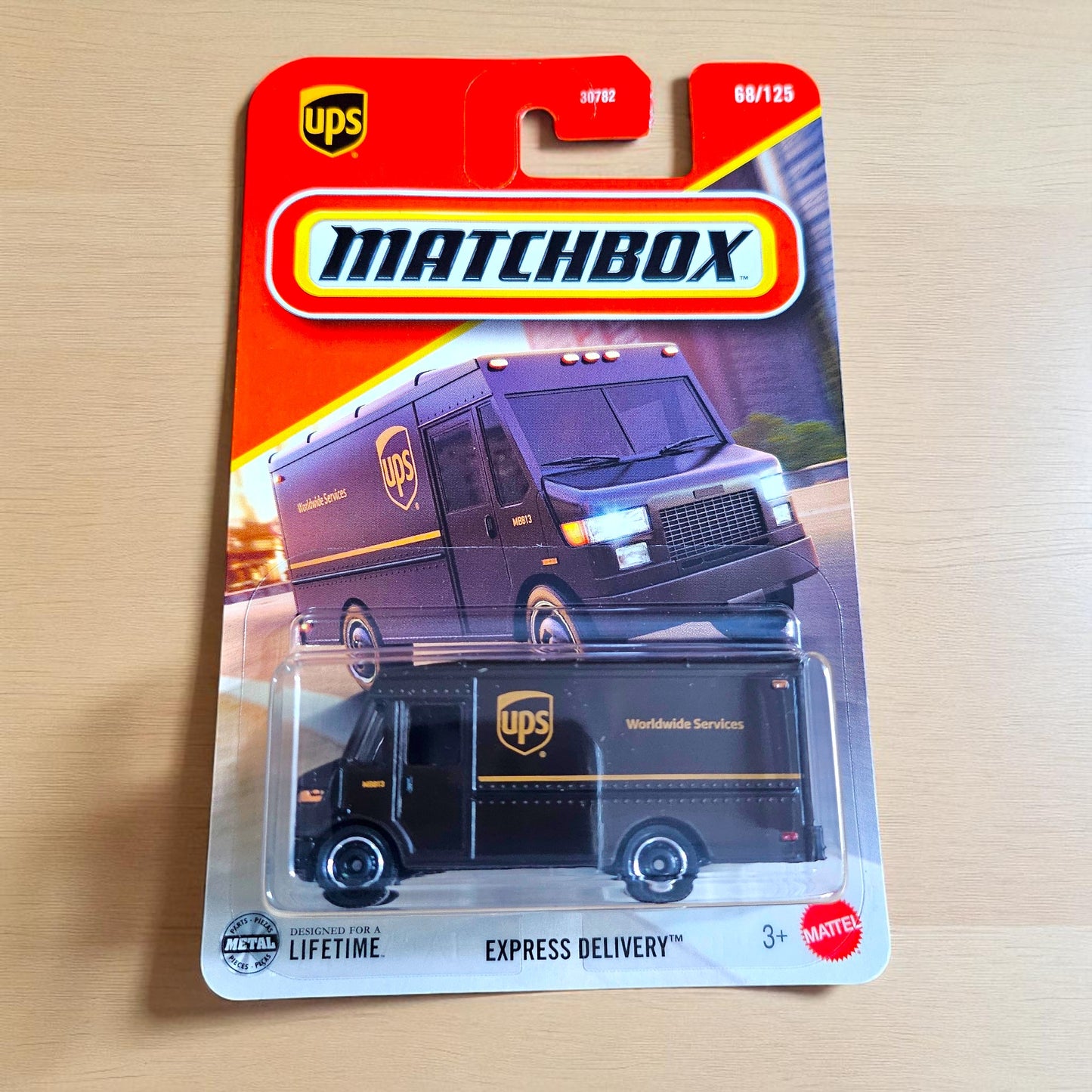 UPS Express Delivery - Hot Wheels Matchbox Series (68/125) - 30782 Series (2025 Edition) Mattel
