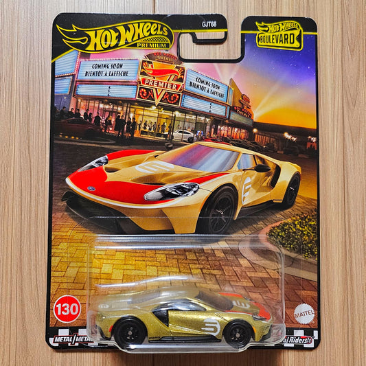 Original Hot Wheels Premium GJT68 - '17 Ford GT Mattel
