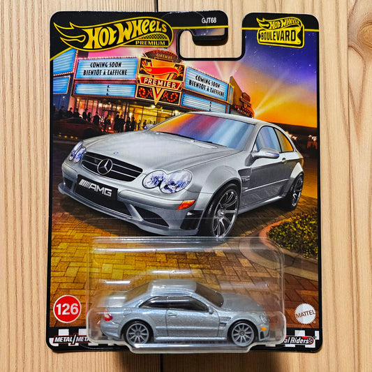 2008 Mercedes Benz CLK 63 AMG Black Series - Original Hot Wheels Premium GJT68 Mattel